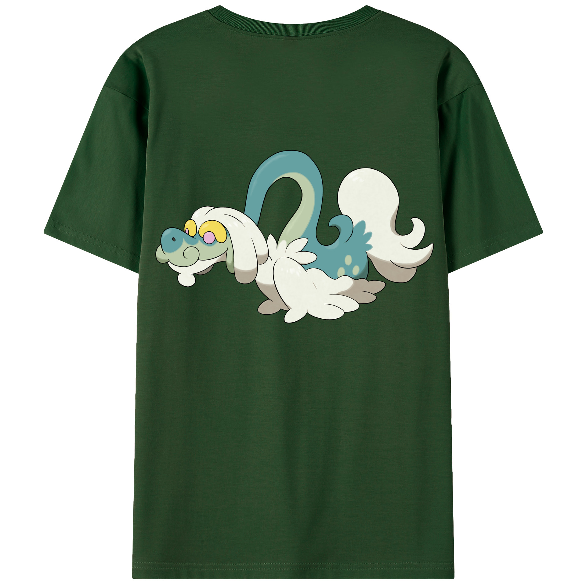 （画像用） ポケットモンスター Pokémon 綿100％半袖Tシャツ（背面プリント）